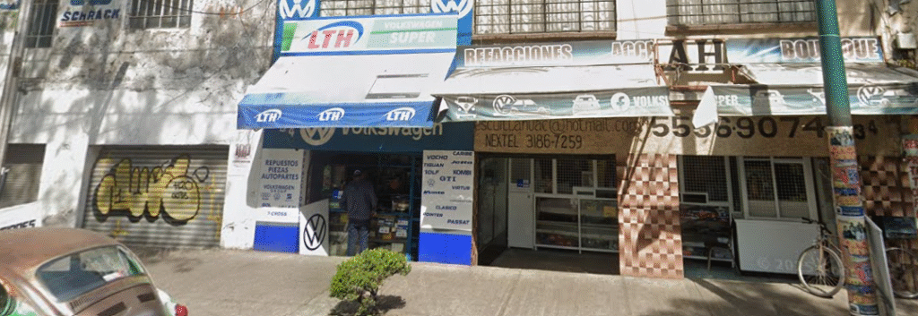 refaccionaria Volkswagen Super en Azcapotzalco